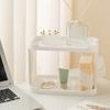 Shelf Load-Bearing Capacity Stylish Multifunctional Strong Desktop Double-Layer Storage Rack Organizing Small Items