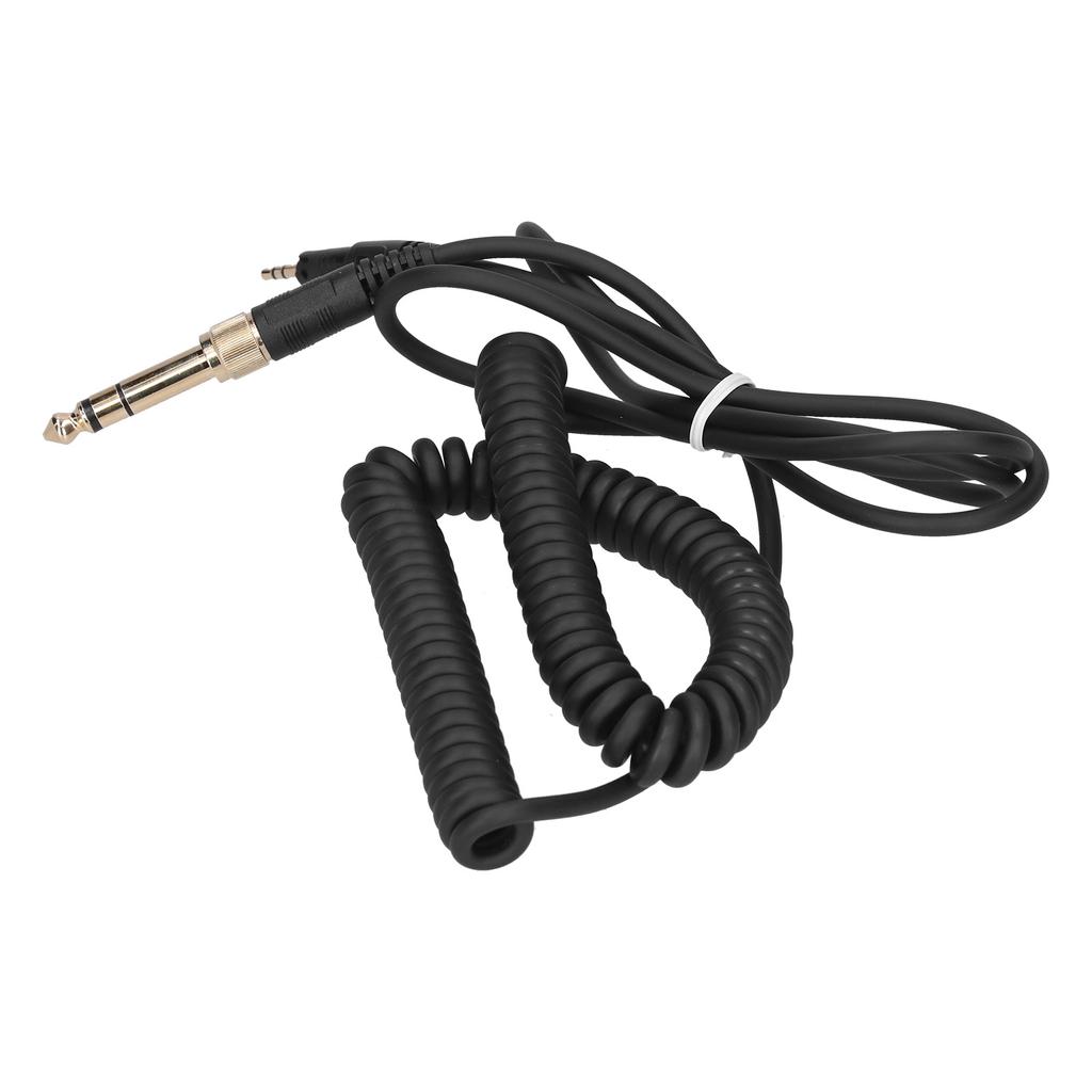 Stretchable Spring Headphone Audio Cord Replacement for ATHM50X M40X