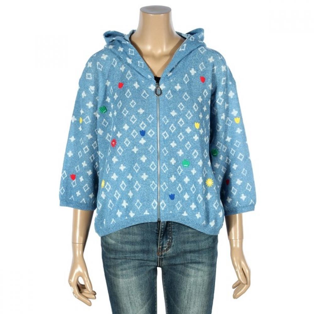 Benetton Кардиган с капюшоном Benetton Pattern Bakcb3531