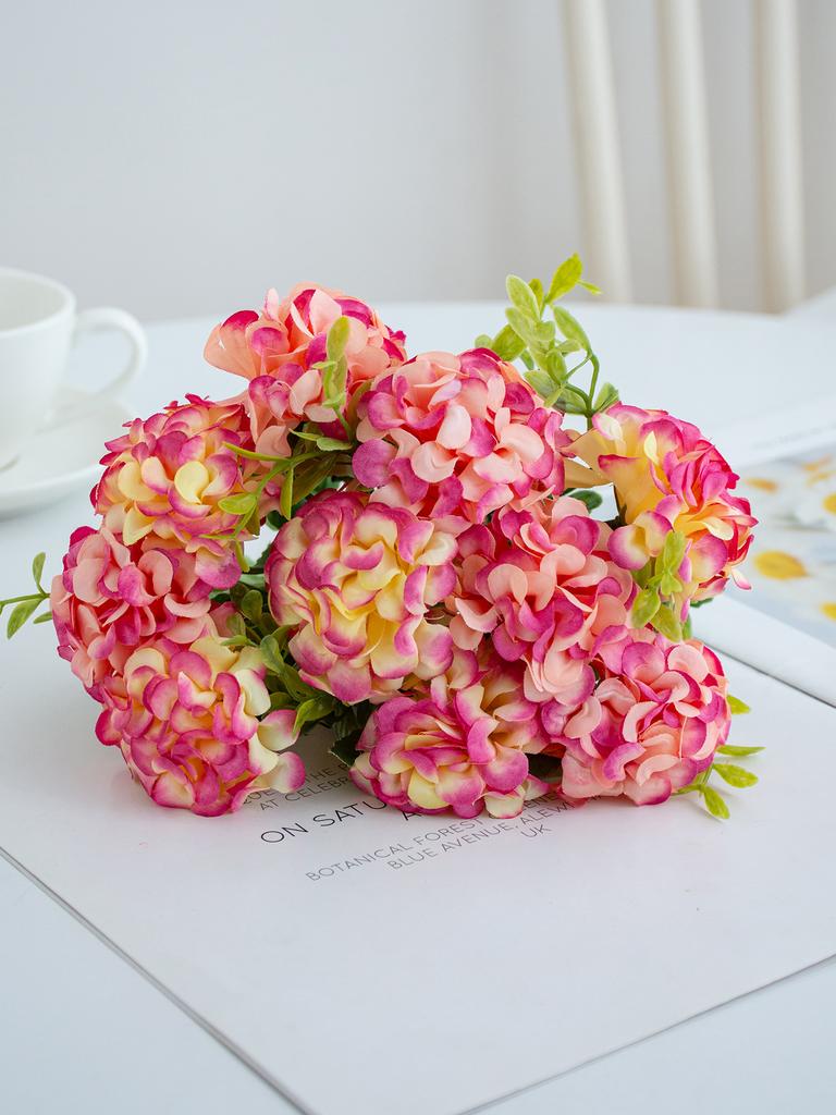 Artificial Flowers Silk Carnation Centerpieces Valentine's Wedding brial bouquet Room Home RoomTable Gift Arrangement Accesorios