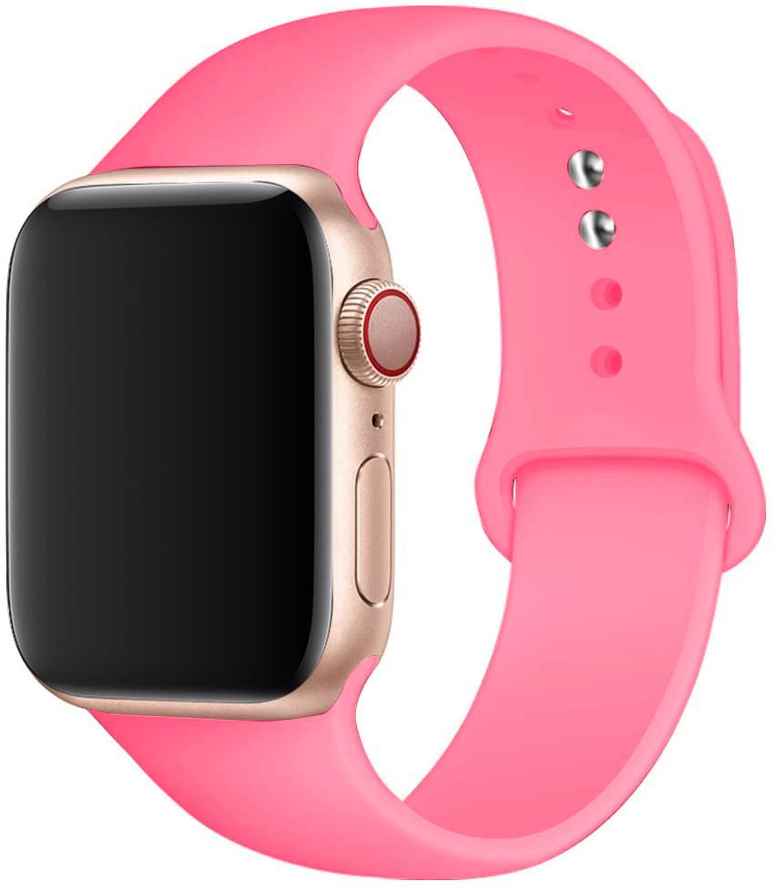 Silicone Strap For Apple Watch Band SE-10 42/46mm 44/45mm 38/40/41mm Bracelet Iwatch Serie 9 8 7 6 5 4 3 Ultra 2 49mm