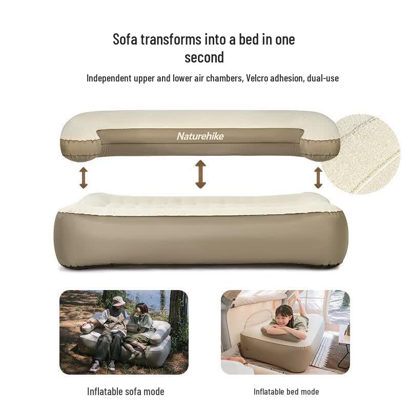 Naturehike SF01-TPU Inflatable Double Camping Sofa