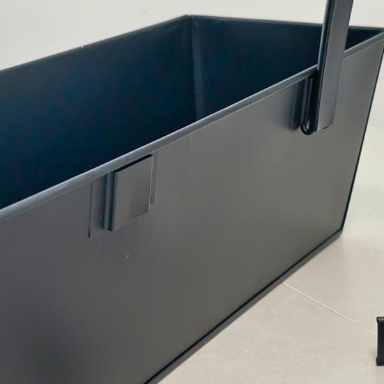 Подвесной цветочный горшок Yousheng, прямоугольный, с перилами, с дренажным отверстием, 16-дюймовый ящик для цветов с крючками для балкона, крыльца или террасы, травы, цветы