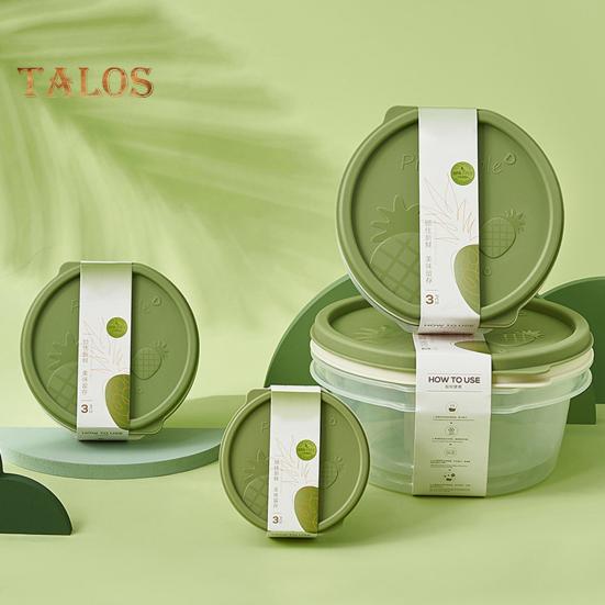 3 шт./компл. коробка для хранения продуктов, пригодная для использования в микроволновой печи, экономия места, легкий прочный холодильник, коробка для свежего обеда, кухонные принадлежности