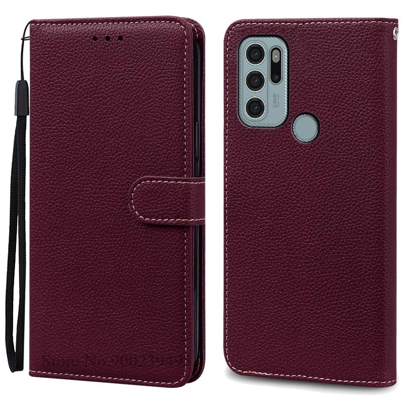 Чехол G60/G60S для Motorola G60, кожаный чехол-кошелек, откидная крышка для Moto G60s, чехол для телефона Motorola G60S, чехол-книжка, чехол Fundas