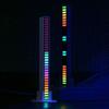 RGB лампа, музыкальный ритм, звукосниматель, несколько режимов, 5 скоростей, работа от батареи, настольная лампа управления звуком, окружающее освещение