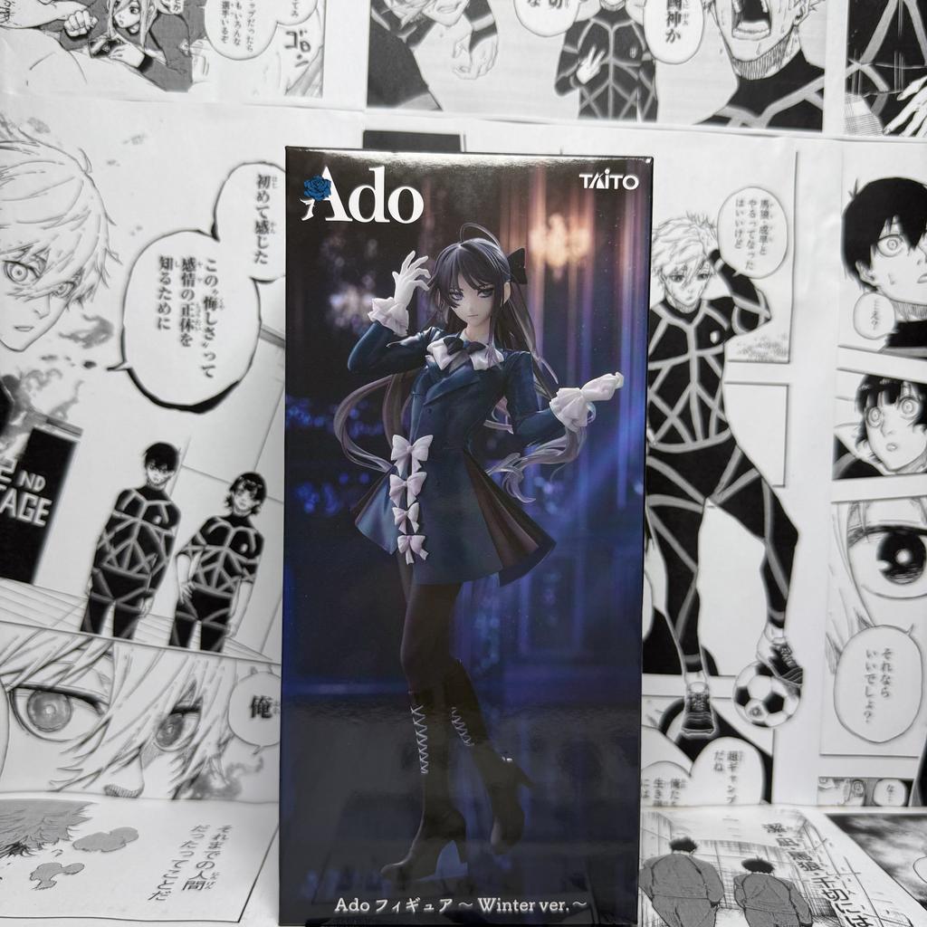 Оригинальная TAiTO Ado × ROUND1 Ado Зимняя версия 18 см Аниме Декоративная статуэтка Милая девушка Подарок Украшение