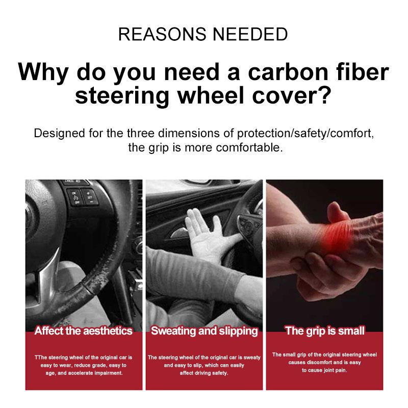 Car Steering Wheel Cover Breathable Anti Slip PU Leather Steering Cover For Honda Civic Varadero Xl1000 Xadv 750 Forza Shadow Vt600 Auto Accessories