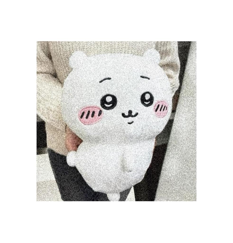 Big Plush Official Merchandise Butt-Shaking Toy, Approx. 30cm, (Chiika)