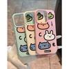 Cute Avatar Animal Lychee Pattern for IPhone15 for Apple 16 Mobile Phone Case 13pr Leather Pattern 14promax