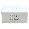Сетевой разъем RJ45 Cat6 Cat6A Удлинитель Ethernet-кабеля Встроенный соединитель для домашнего офиса Для нескольких устройств