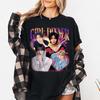 Футболка Han Stray Kids 'Girl Dinner', Винтажная футболка в знак уважения фанатам, Мужская Женская Хип-хоп Уличная одежда Оверсайз Футболка с коротким рукавом Повседневная одежда