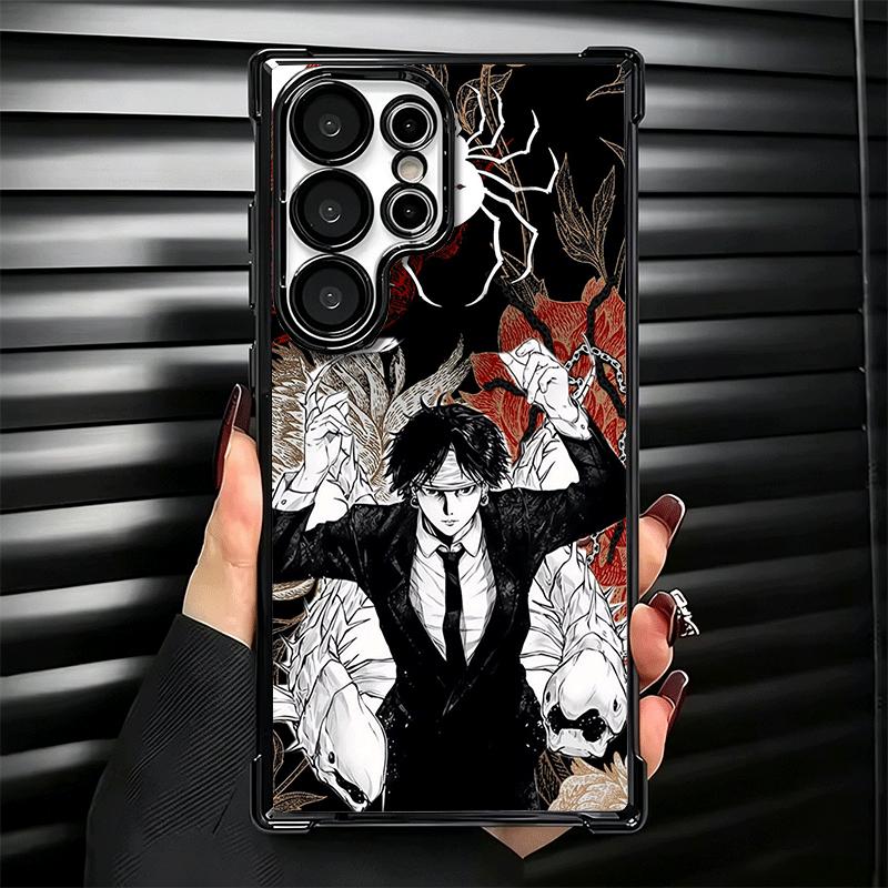 Чехол для телефона Hunter X-Hunters Chrollo с покрытием для Samsung Galaxy S24 S25 FE S26 Edge S23 Ultra S22 S21 Plus S20 Защита от падения Airbag