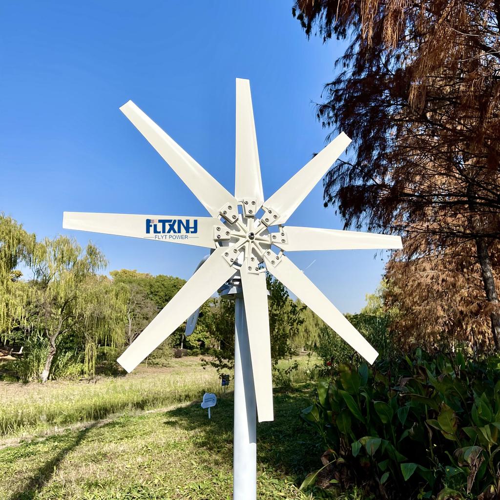 Horizontal Wind Turbine Generator 800w 1000w 12v 24v 48v Free Power NewEnergy Alternative Accessories for Home Street Lamps