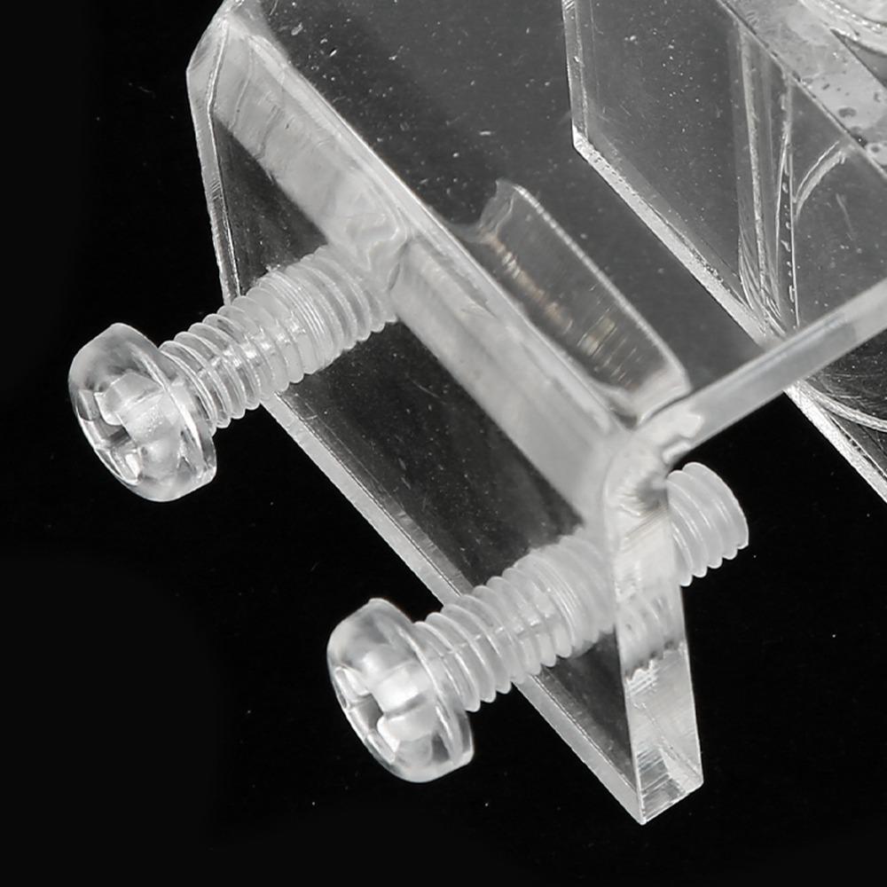 Transparent Acrylic Aquarium Pipe Clip High Transmittance Aquarium Pipe Holder  Fish Tank