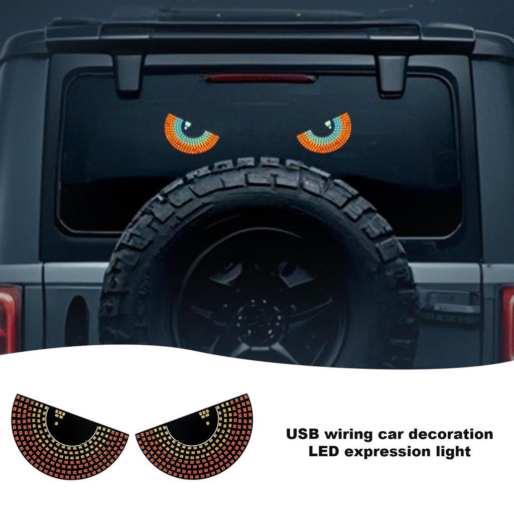 Светодиодная подсветка Devil Eyes для окна автомобиля, Подсветка Devil Eyes для автомобилей, Автомобильный светодиод