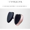 ReFa HEART BRUSH Серебристо-голубая щетка для укладки волос с эргономичным дизайном и легкой конструкцией
