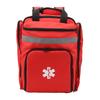 Red Firefighter Bag Large Capacity First Responder Bag Durable Emergency Medical Backpack for Travel Camping