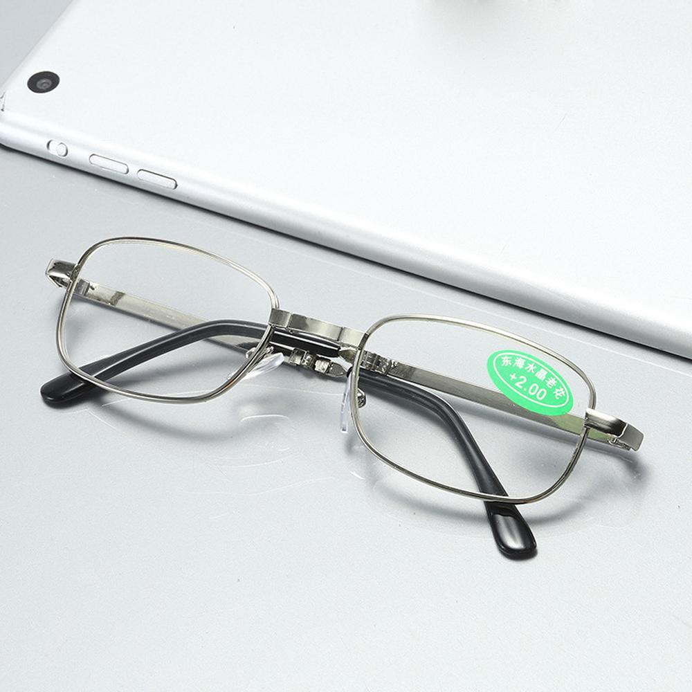 Natural High Definition Crystal Anti-fatigue Reading Glasses Old man Presbyonic Glasses Eyeglass