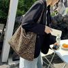 Современная сумка-мессенджер с леопардовым принтом, холщовая сумка на одно плечо для студентки, диагональная, большой вместимости, сумка-седло KTY