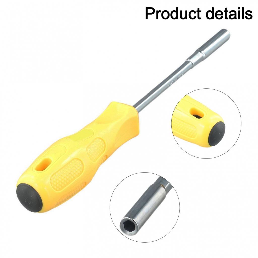 5.5 To10mm Socket Screwdriver Anti Slip Handle Chromium Vanadium Steel