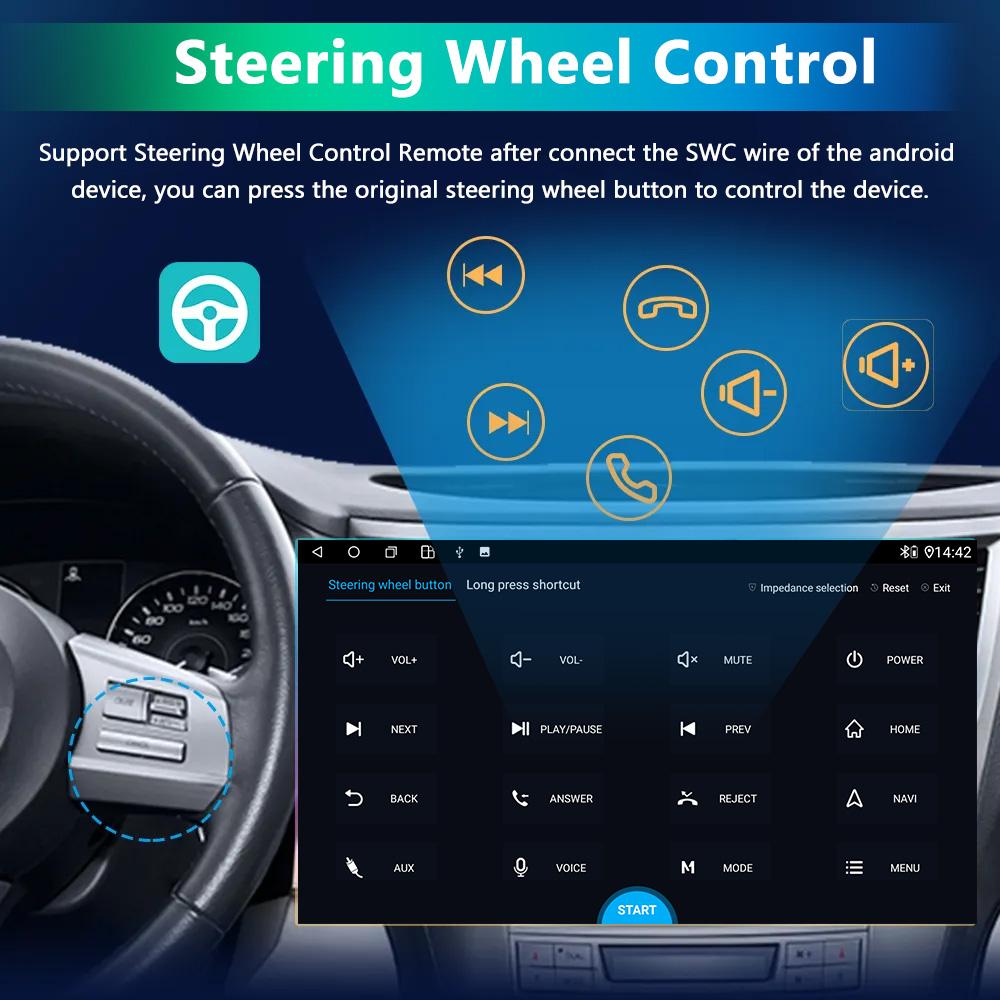 Автомагнитола 2 Din CarRadio 7 дюймов Carplay для Toyota Android Auto Mirror Link BT GPS WIFI Мультимедийный плеер Автомобильная стереосистема