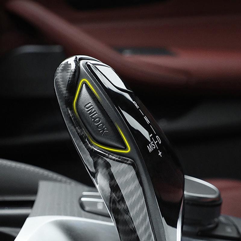 Накладка на ручку переключения передач автомобиля с левым рулем, стикер, АБС-пластик, стайлинг переключателя для BMW 5 6 7 серии G30 G31 GT G11 G12 X3 G01 X4 G02