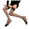 Women's Sexy Lace Stockings Non-Slip Black White Mesh Thigh-Highs Soft Comfortable Stockings for Parties Events