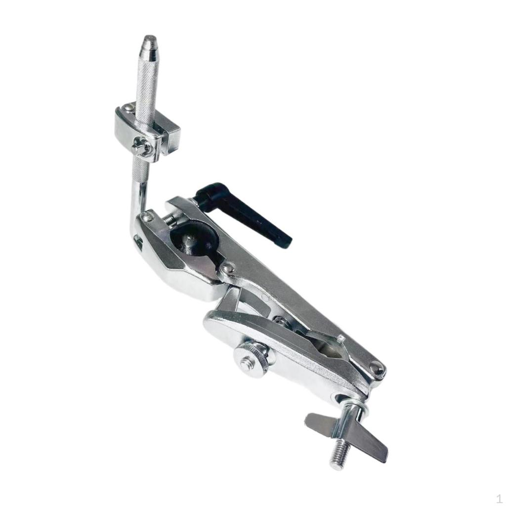 Зажим-держатель рычага тарелки для удлинения барабанной установки и перкуссионного оборудования