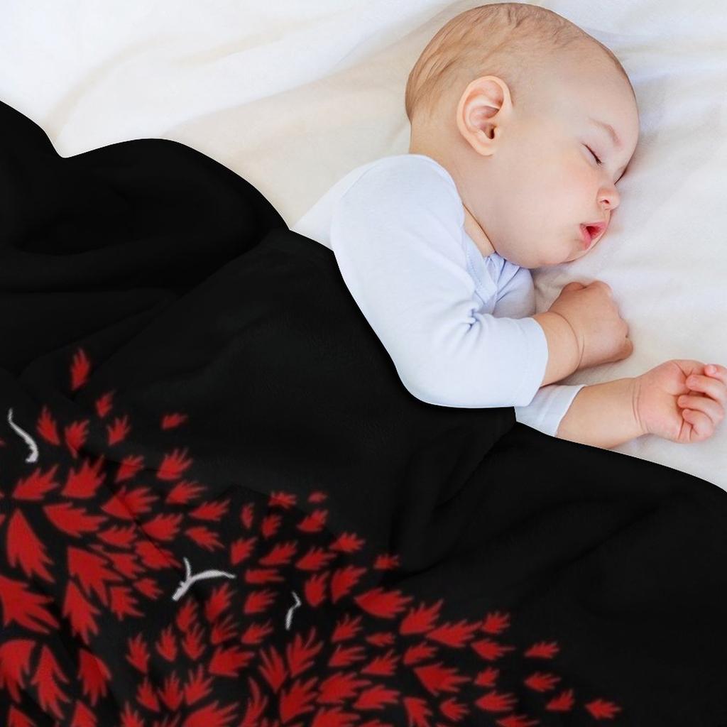 Winterfell Weirwood Throw Blanket Single warm for winter Large for babies Blankets