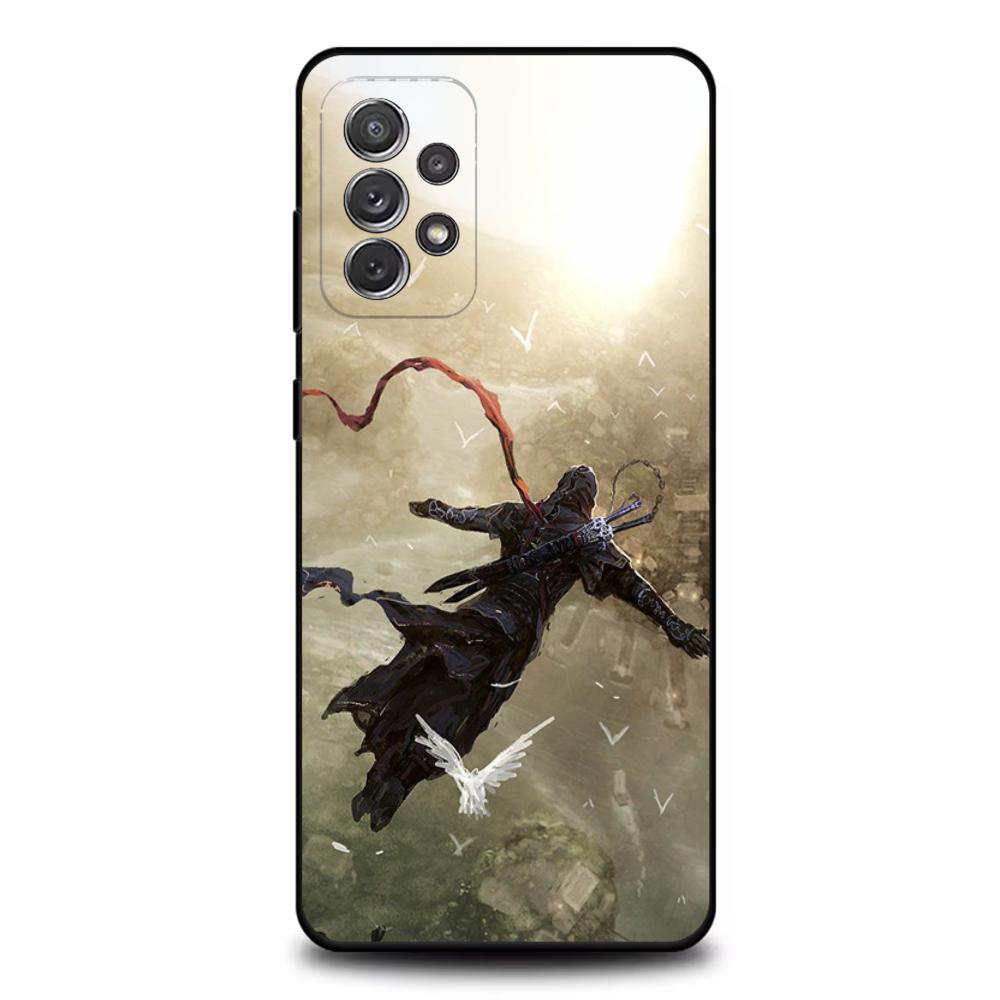 Чехол для телефона Игры Assassin's Creed Для Samsung S25,S24,S21,S22,S23,S30,Ultra,S20,Plus,Fe,Lite,Note,10,9,5G Черный Чехол