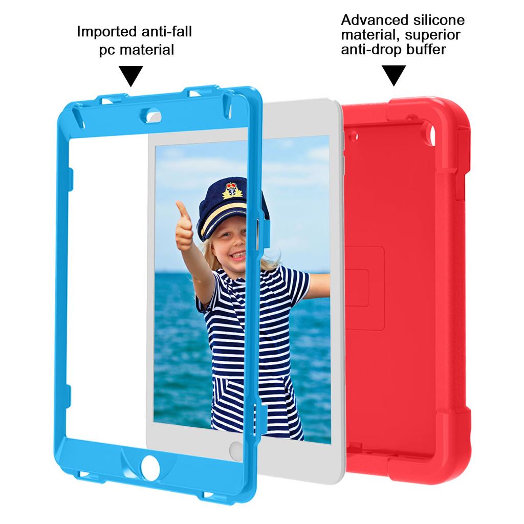 Funda Case For iPad Mini 4 5 7.9inch 360° Rotation Stand Cover Model A1538 A1550 A2124 A2125 A2126 A2133 With Handle Grip EVA PC