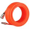 PLEAVIT Air Hose, 6.5mm Inner Diameter, 10mm Outer Diameter, One-Touch Coupler, Polyurethane, 10m, Red