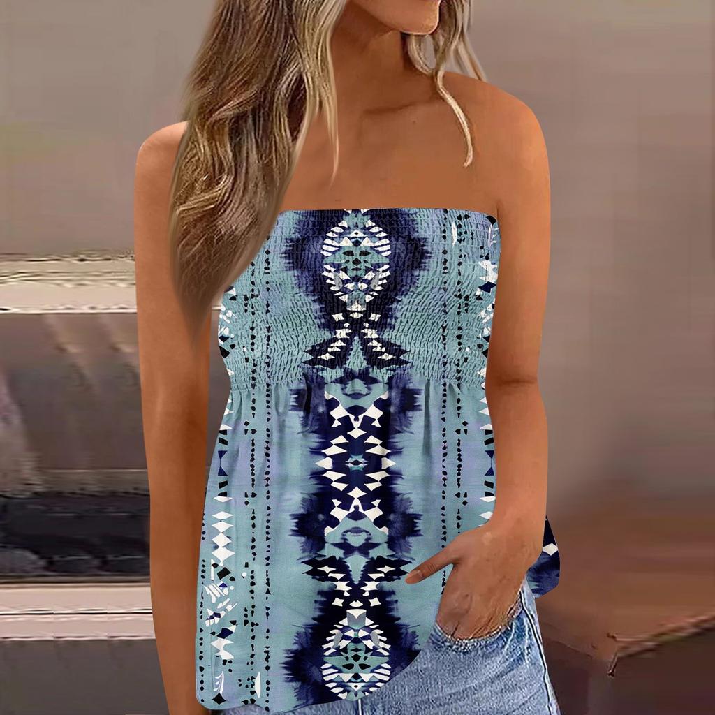 2024 топы для женщин, милая сексуальная футболка без рукавов с открытыми плечами и цветочным принтом