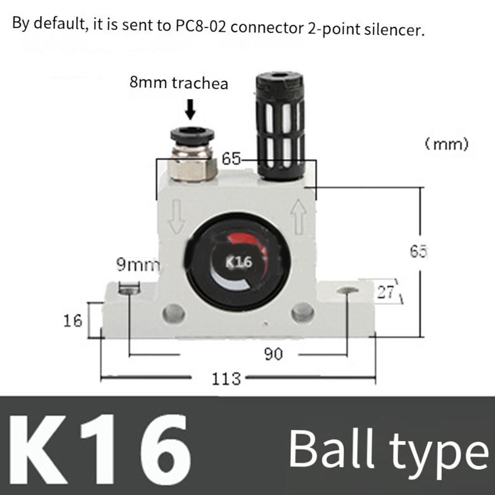 Со специальной смазкой пневматический вибратор 0,15-0,8 МПа