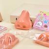 Simulation Nose Squeeze Toy Anxiety Relieving Nose Shape Sensory Toy Soft Stretchy Stress Ball Focus Aid Relaxation Tools