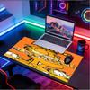 Custom Name Personalized Garfield Pattern Mousepad, Laptop PC Desk Mat, Decorative Desk Mat for Home Keyboard Pad Gift