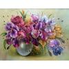 DIY Flower 5D Diamond Painting Full Round Drill Diamond Embroidery Cross Stitch Mosaic Rhinestone Home Decor Wall Art Gift