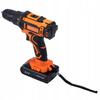 Kraft&Dele Cordless Drill Driver 21V 2Ah 2X Battery Set