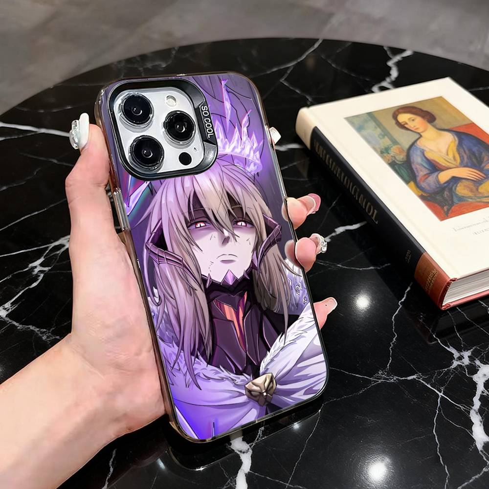 Beginning After End A-Arthur L-Leywin-AL Phone Case For iPhone 17,16,15,14,13,12,11 Plus,Pro,Colored Silver Plated Inside Cover