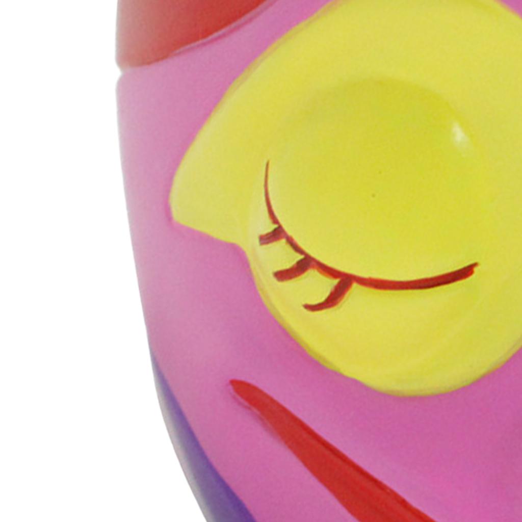 Суккулентный горшок для лица, красочный, нежный вид, цветочный горшок из смолы, украшение для дома, для внутреннего и наружного использования