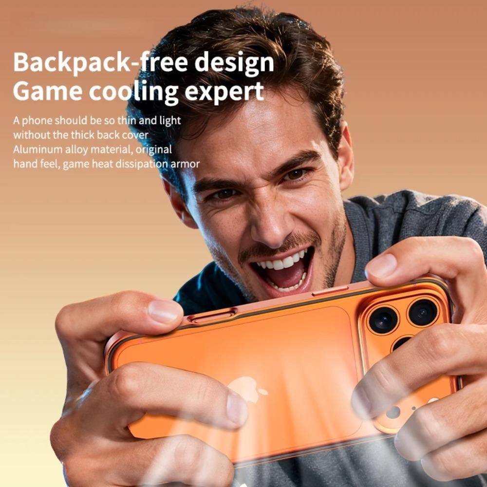 Секунды Меняются На Чехол для Телефона с Рамкой из Алюминиевого Сплава 17Pro Max для IPhone 17 Air 16Plus 15 14 Металлический Защитный Чехол для Камеры, Ударопрочный