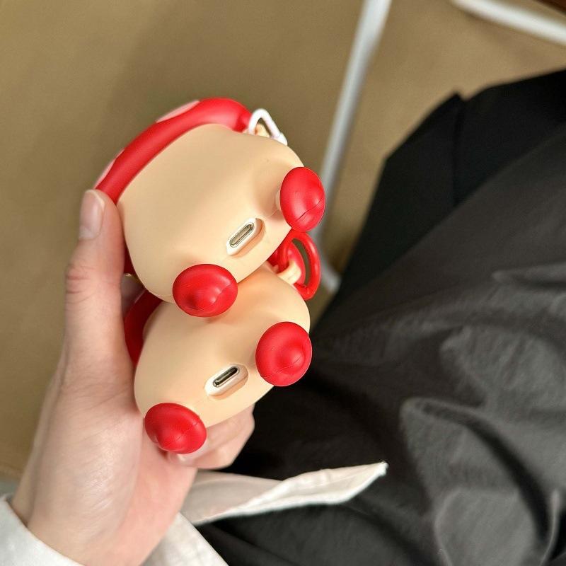 Лабиринт рис ходьба гриб для AirPods 1 защитный чехол яблоко bluetooth беспроводной 1/1/1 поколение pro1 чехол для наушников