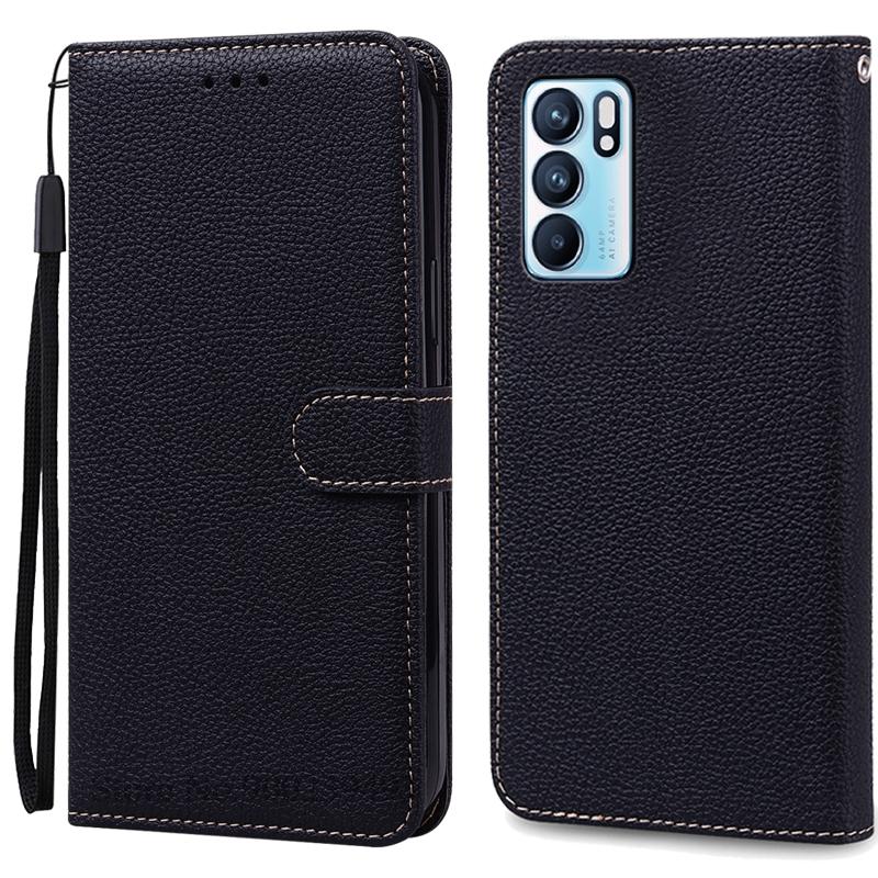 Для OPPO Reno 6 чехол-кошелек кожаный флип-чехол для OPPO Reno 6 5G чехол OPPO Reno 6 Pro 5G чехол для телефона Reno6 Pro Plus Coque Fundas