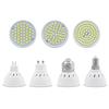 10pcs/lot E27 GU10 LED Lamp MR16 E14 220V SMD2835 48Leds Lamparas LED Spotlight Bulb Chandelier Ceiling Cold Warm White