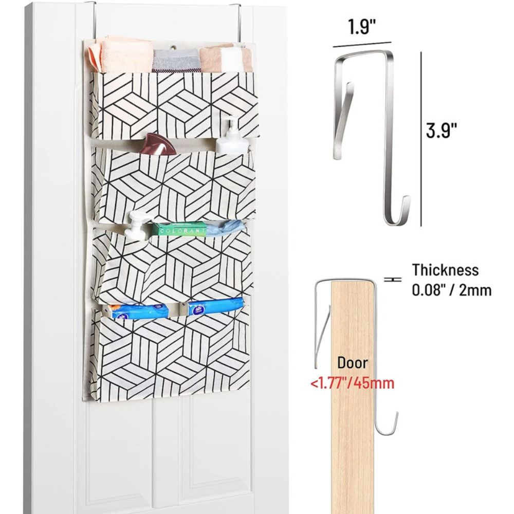 Waterproof Storage Bag Wall Mounted Bedside Organizer Portable Sundries Storage Pouches Home