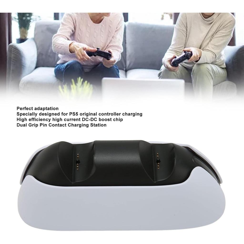 Для PS5 контроллер зарядное устройство два контроллера зарядная подставка со светодиодным индикатором GTO