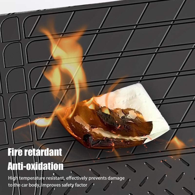 120x85 см противоскользящий коврик для багажника автомобиля, подрезаемый коврик для заднего кофра автомобиля, водонепроницаемый коврик для багажника, принадлежности для автомобиля