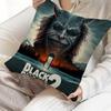 Horror Movie TThe Black Phone Cushion Cover Inches Farmhouse Decor Home Throw Pillow Covers For Couch Decorations