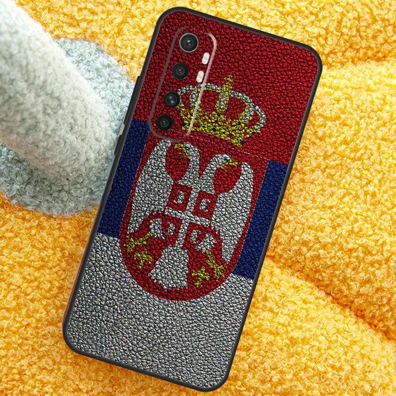 Флаг Сербии Сербский Чехол Для POCO X3 X4 X5 F5 Pro M5s C40 F4 GT F3 Чехол Для Xiaomi 12T 11T Pro 12 13 Lite 12X